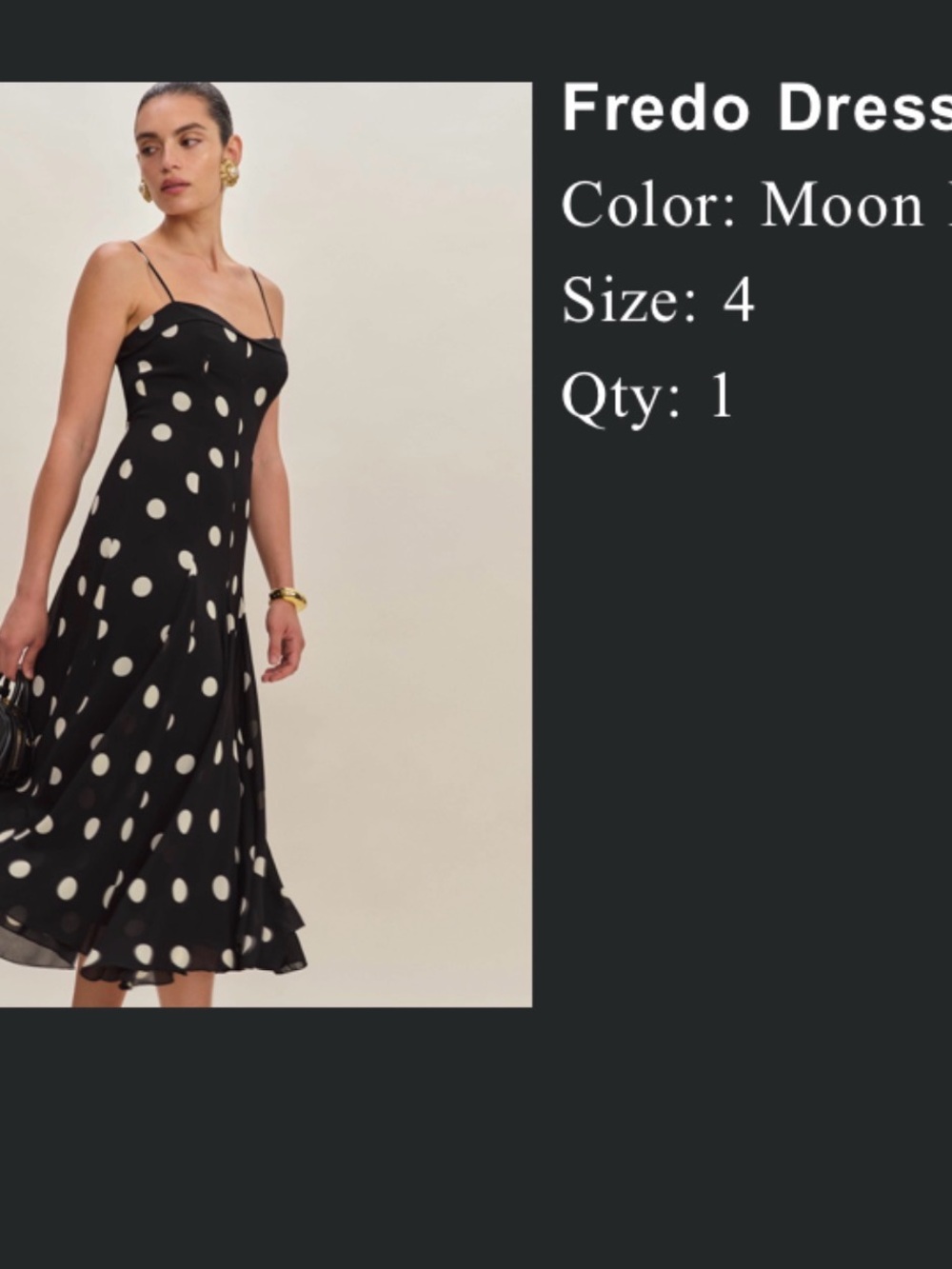 Reformation fredo Midi Dress - Picture 2 of 5